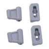 Sun Visor Clips Set VEP101693 High Strength Plastic Car Sun Visor Holder Clip for R107 1971 1989 Gray