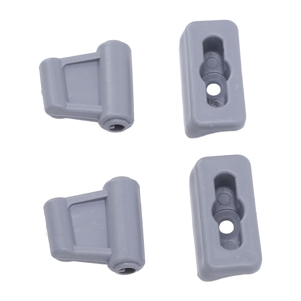 Sun Visor Clips Set VEP101693 High Strength Plastic Car Sun Visor Holder Clip for R107 1971 1989 Gray