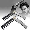 Professional Oil Head Comb Folding Hairdressing Hair Comb Corkscrew Wide Teeth Men Comb  Salon
