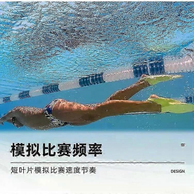Professional Training Swimming Fins Flexible Soft Comfort Adult Snorkeling Foot Flipper Diving Fins