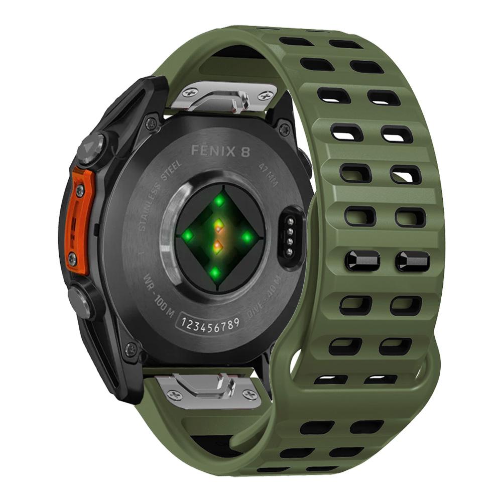 26mm 22mm QuickFit Band For Garmin Fenix 8 E 7 7X Epix Pro 6 6x 5 5X Plus/MARQ/D2 G1/965 955/Enduro 3 Silicone Strap Bracelet