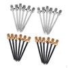 24pcs Harrows Darts Steel Tips Conversion Dart Tip Points 2BA Black & White