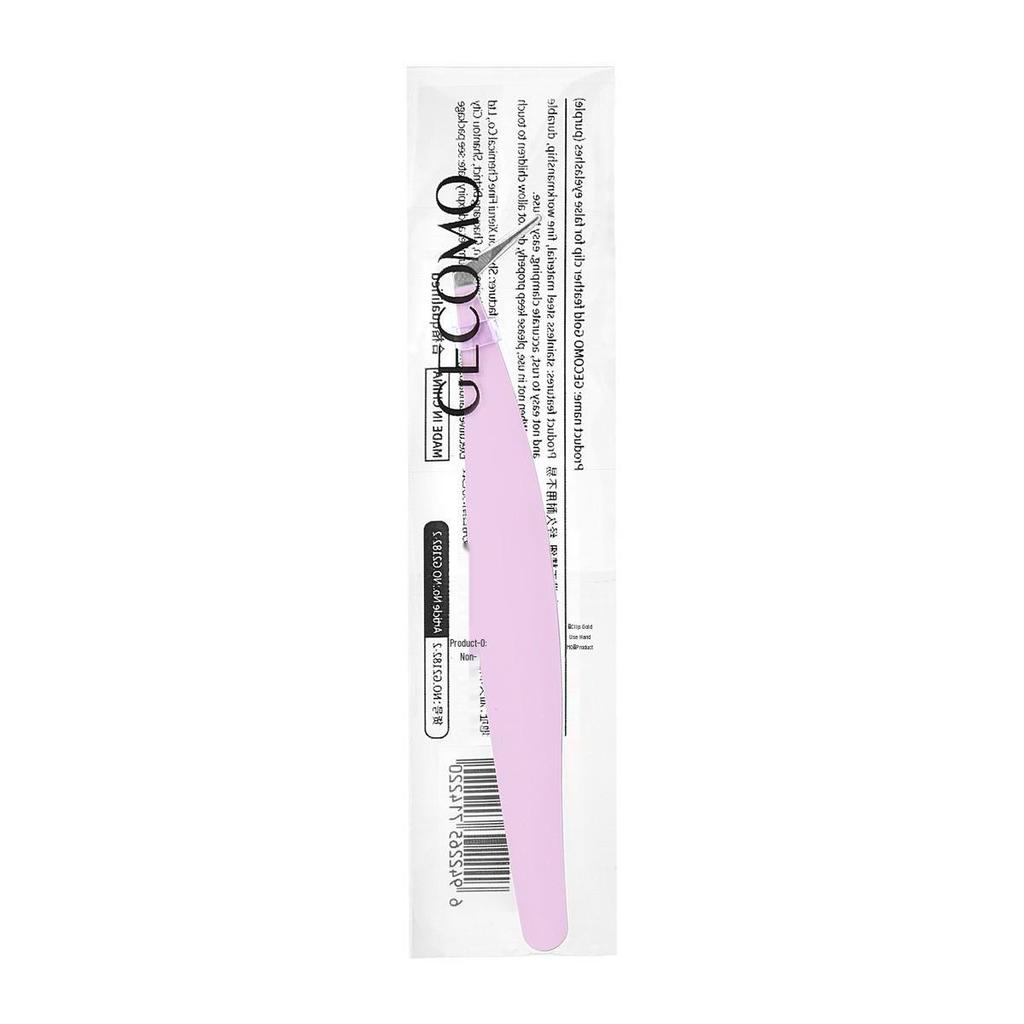 Gold Precision Eyelash Tweezers Feather Clip Set for Lash Artists