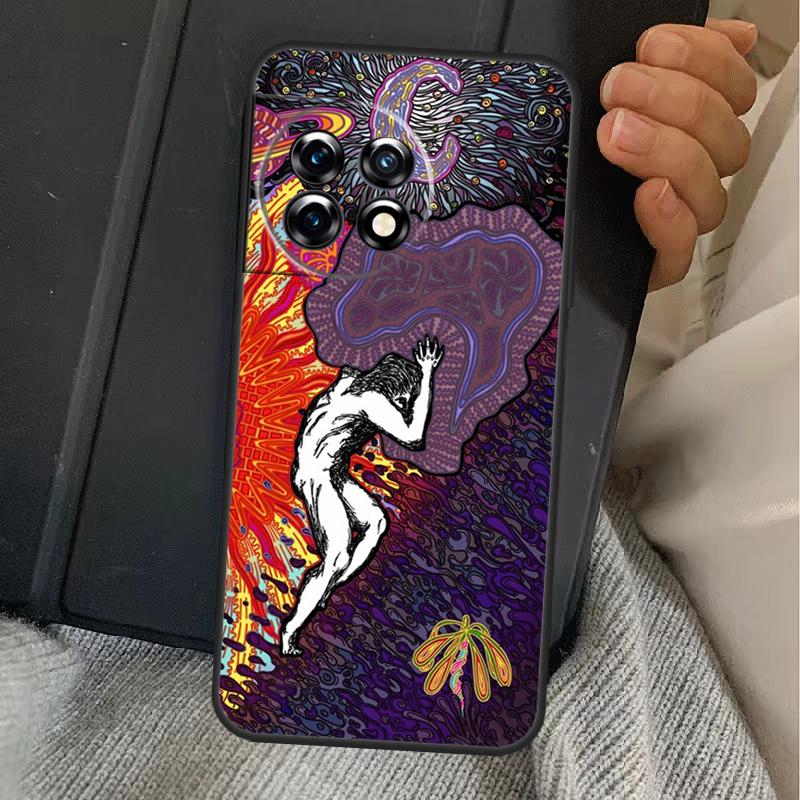 Psychedelic Trippy Art Case For OnePlus Nord 5 CE 2 3 4 Lite N20 N30 OnePlus 15 13 12 11 10T 10R 12R 13R 13T Cover