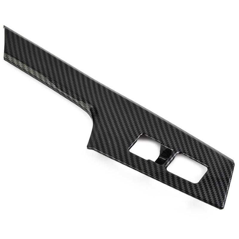 Trim Handle Bowl Cover Black Carbon Fiber Style Door Parts Interior Decoration For Kia EV6 Up Replacement