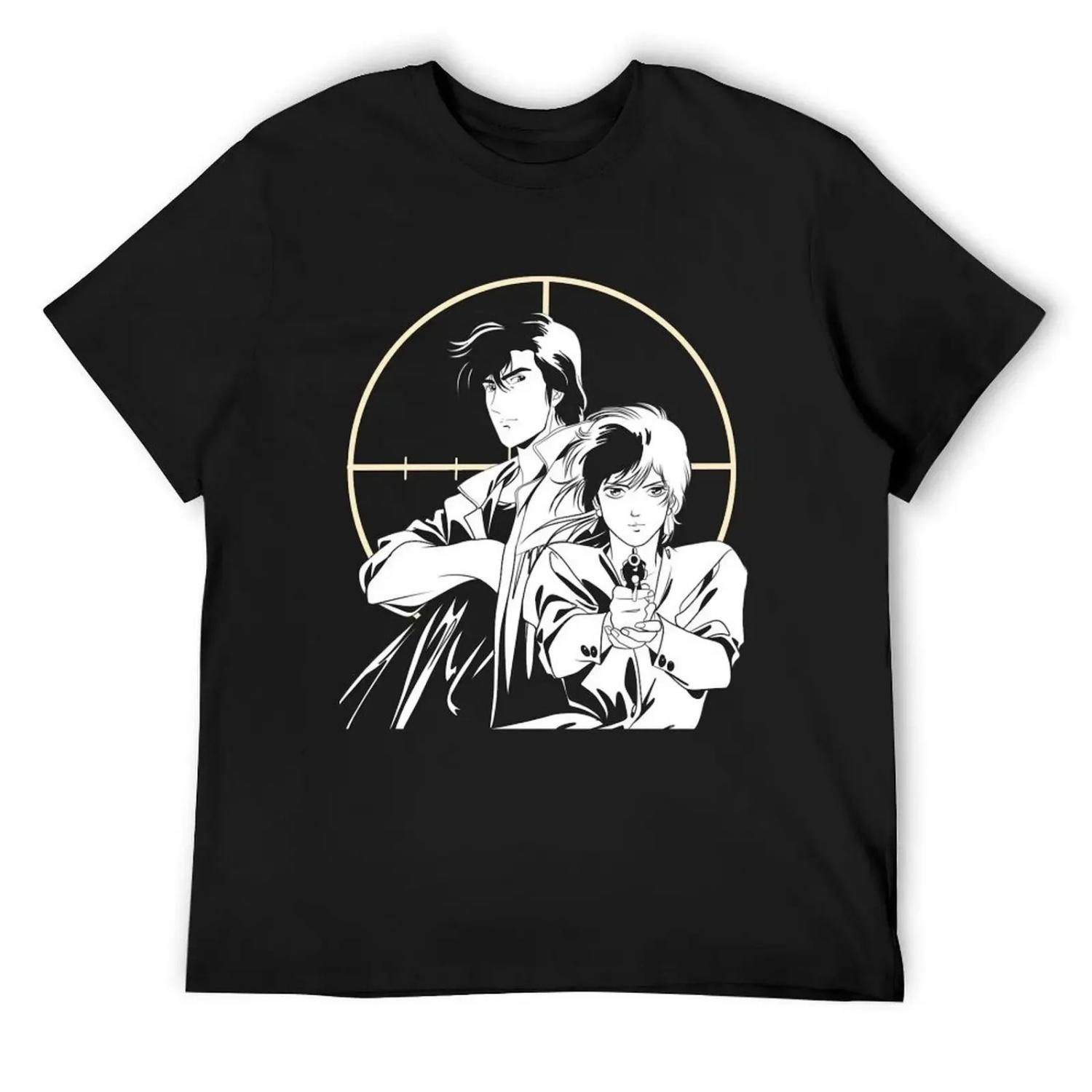 CITY HUNTER Футболка аниме футболка футболки графический хлопок графические футболки мужские графические футболки S