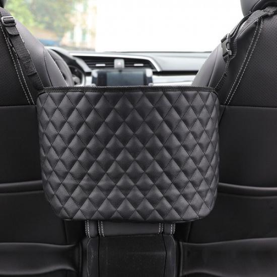 Car Accessories Net Pocket Handbag Holder Between Seat Storage Car Organizer Bag