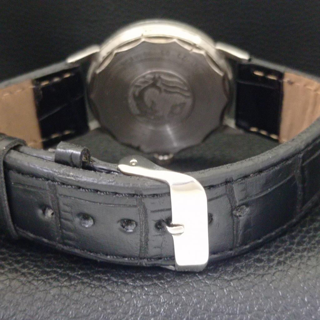 SWISS VINTAGE ENICAR STAR JEWELS HAND-WINDING MENS YELLOW DIAL WATCH a703029-1