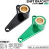 Motorcycle Shift Shaft Brace Shifter Support Brace Holder CNC for KLX 110 110L KLX110 KLX110L 2005-2023 DRZ110 All Years Dirt Pit Bike Black