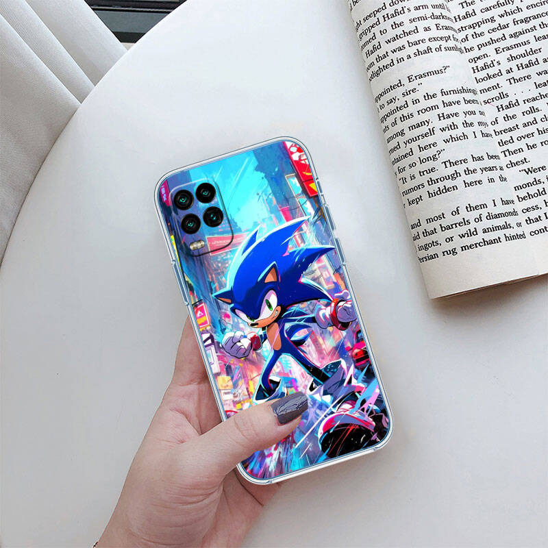 MH138 Sonics Phone Case for Motorola G34 G32 G31 G14 G15 G84 G62 E32 G24 G72 G71 G73 G85 G200 G60 G52 G51 G50 G42 G41 G32 G30