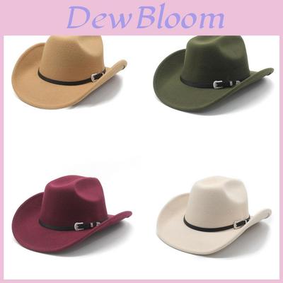 England Style Wool Felt Hat For Men With Wide Brim Sunshade Summer Fashion Accessory