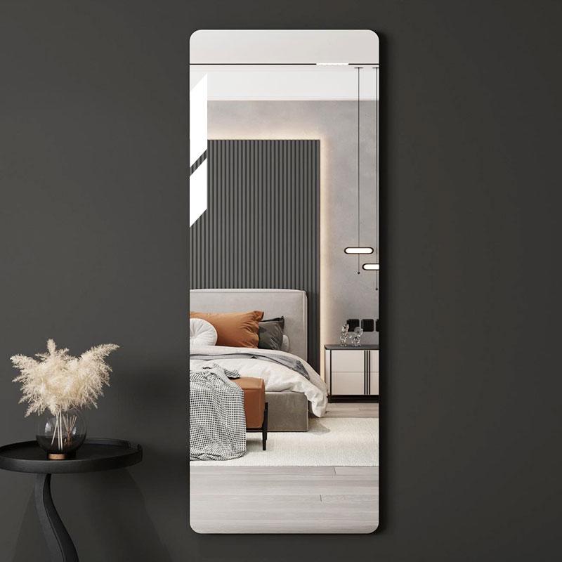 Senfu Self-Adhesive Acrylic Full Body Mirror Wall Sticker for Dorm & Wardrobe
