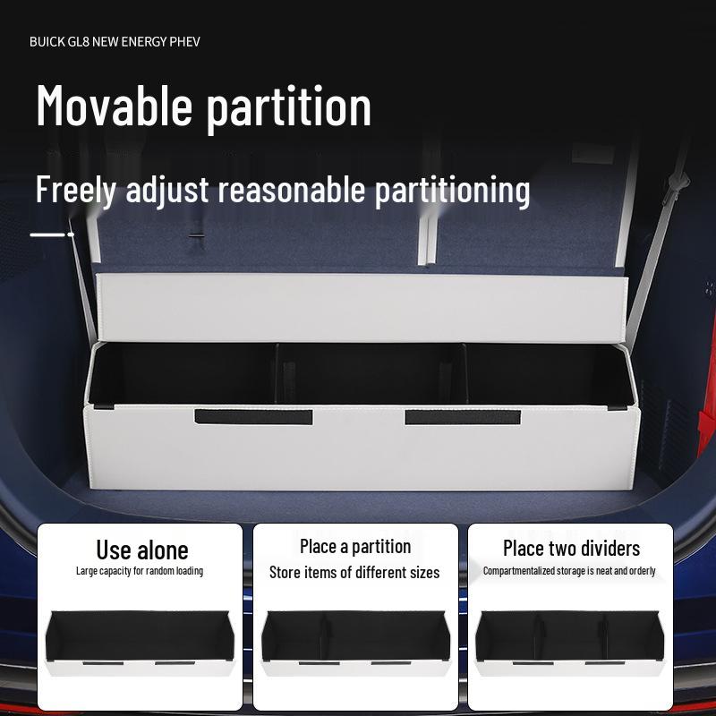 2024 Buick GL8 PHEV Trunk Organizer: New Energy Tail Box Interior Modification