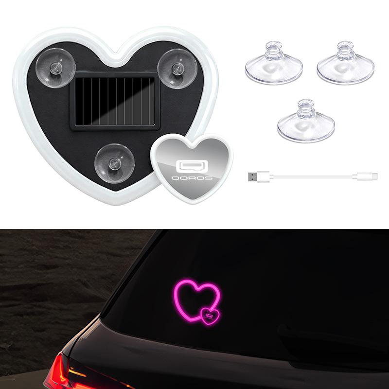 Decorative Neon Warning Light for Qoros 3, 5, and 7 Cars