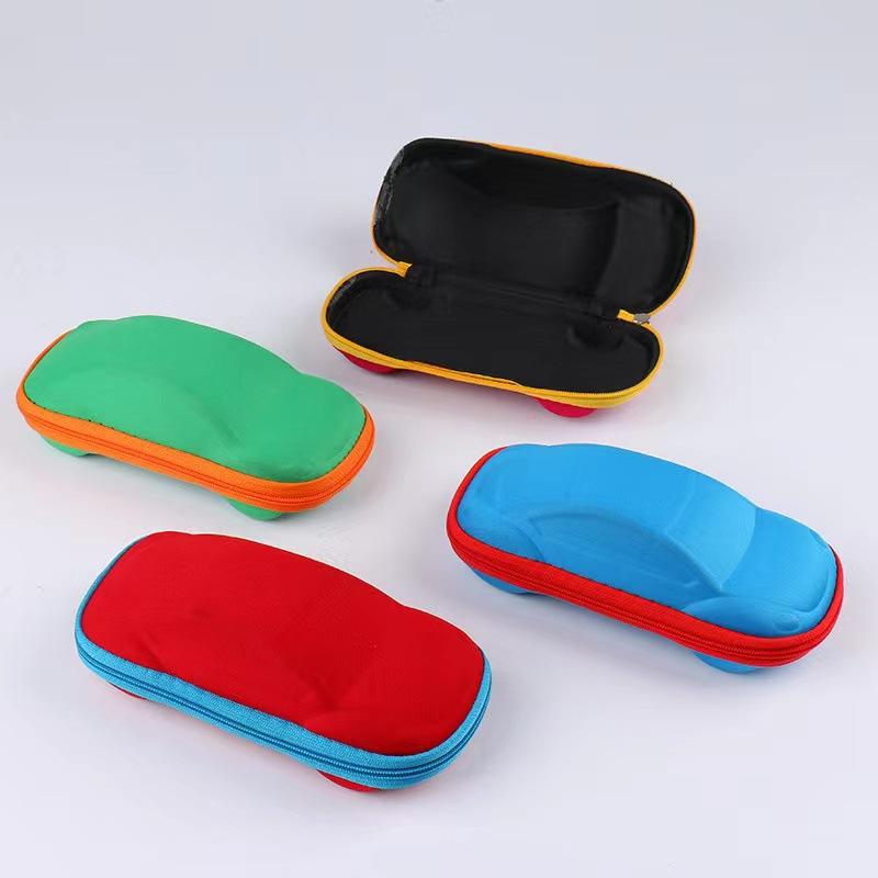 Girls Boys Cute Bear Animal Cartoon UV400 Rimless Sunglasses Children Retro Round Sunglasses Outdoor Baby Shade Glasses Eyewear