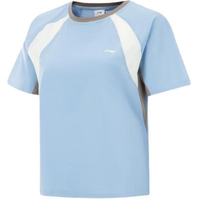 Comfortable Simple Moisture Wicking Loose Fit Round Neck Short Sleeve T-Shirt Women Tops ATSV408-4