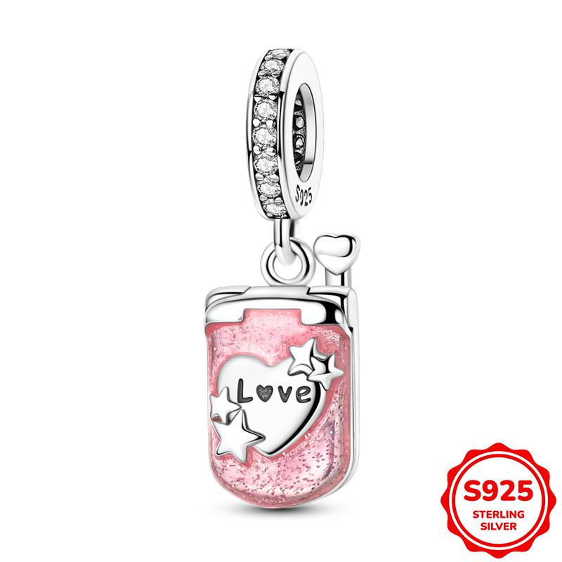 Nuevo En Elementos 18K Chapado en Oro Colgante Charm Cuentas Se Adapta a Pulsera de 3 mm Collar Para Mujer Joyería Fabricación DIY Regalos