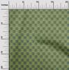 oneOone Cotton Flex Fabric Leaves & Floral Block Printed Craft Fabric BTY 40 Inch