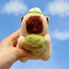 Creative Plush Capybara Keychain - Cute Cartoon Sports Pendant Doll, Perfect Small Gift