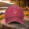 Th Birthday Princess High Heel Print Washed Baseball Cap Unisex Casual Outdoor Sun Hat
