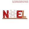 Decor Christmas Wooden Table Desktop Sign Xmas Gifts New Year Home Ornaments