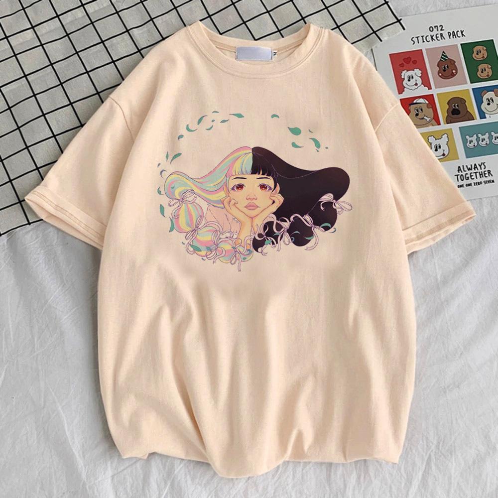 Melanie Martinez t shirt teen Psychedelic Graphic harajuku Grunge tshirt Classic streetwear Gothic Digital Vintage University