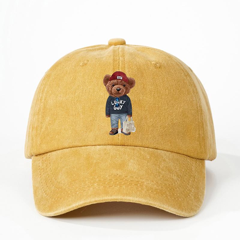 American Letter Embroidered Sun Hat Couple Mesh Breathable Duck Tongue Hat Truck Hat Versatile Baseball Hat