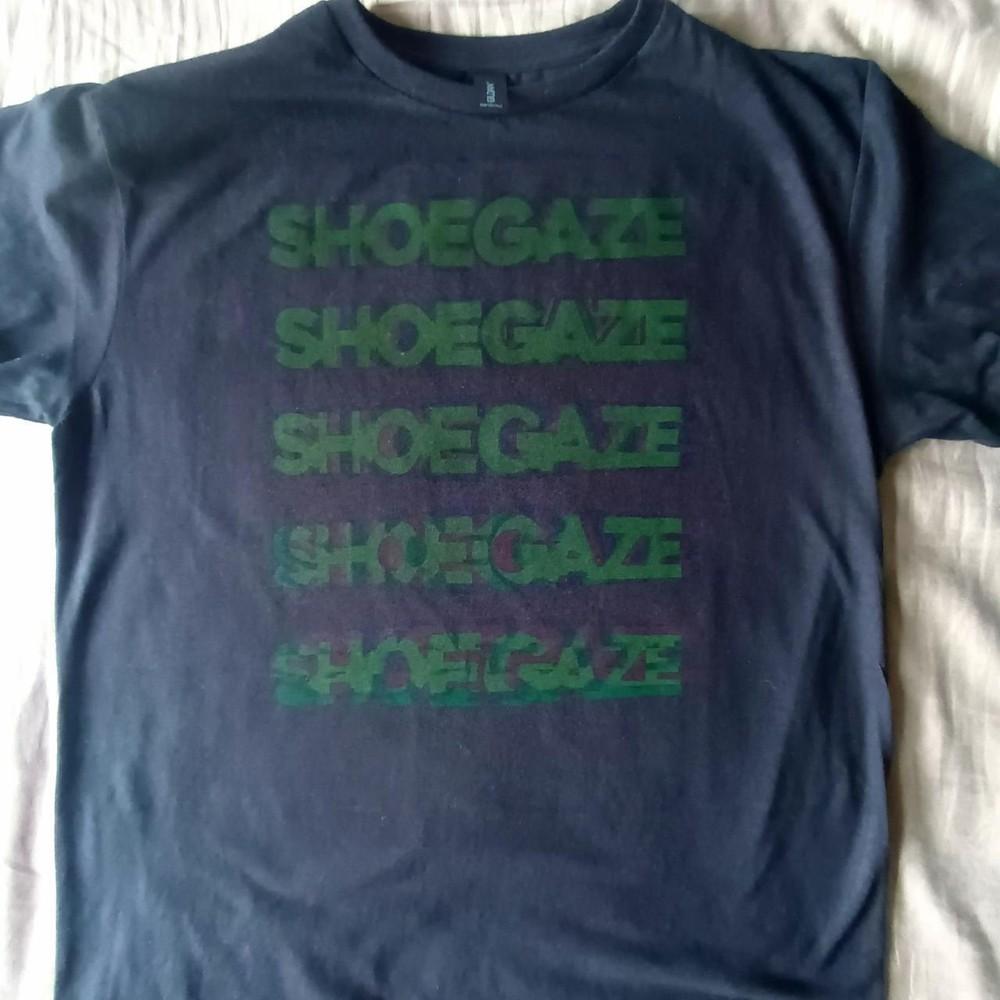 Shoegaze black tshirt dream pop indie rock music tee 90s slowdive pale saints S