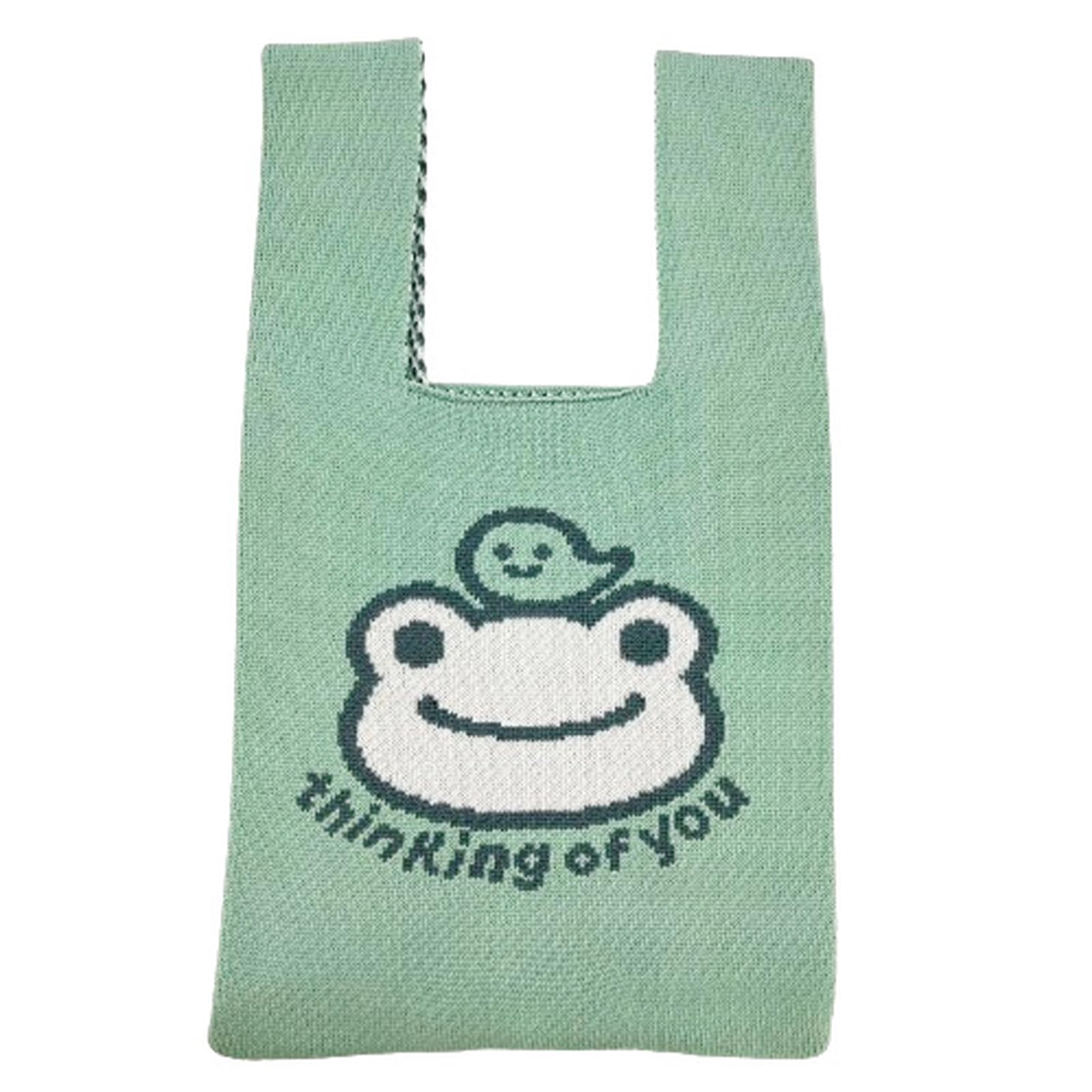 

Nakajima Corporation Pickled Frog Knit Tote Green H37 x W20 x D1cm 204646-24
