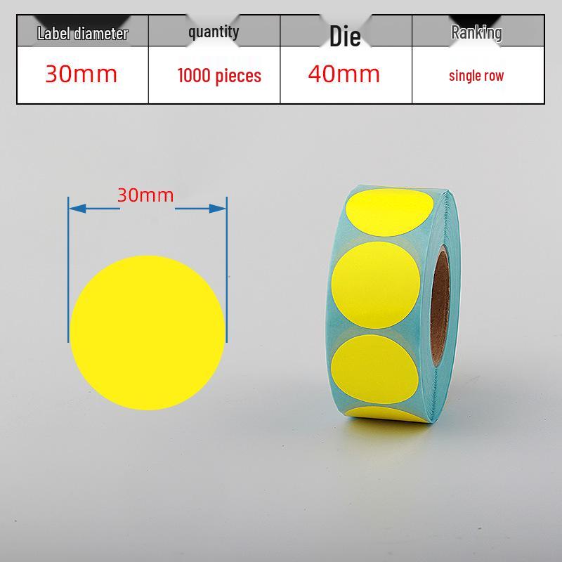 Waterproof Adhesive Thermal Barcode Stickers - Various Sizes