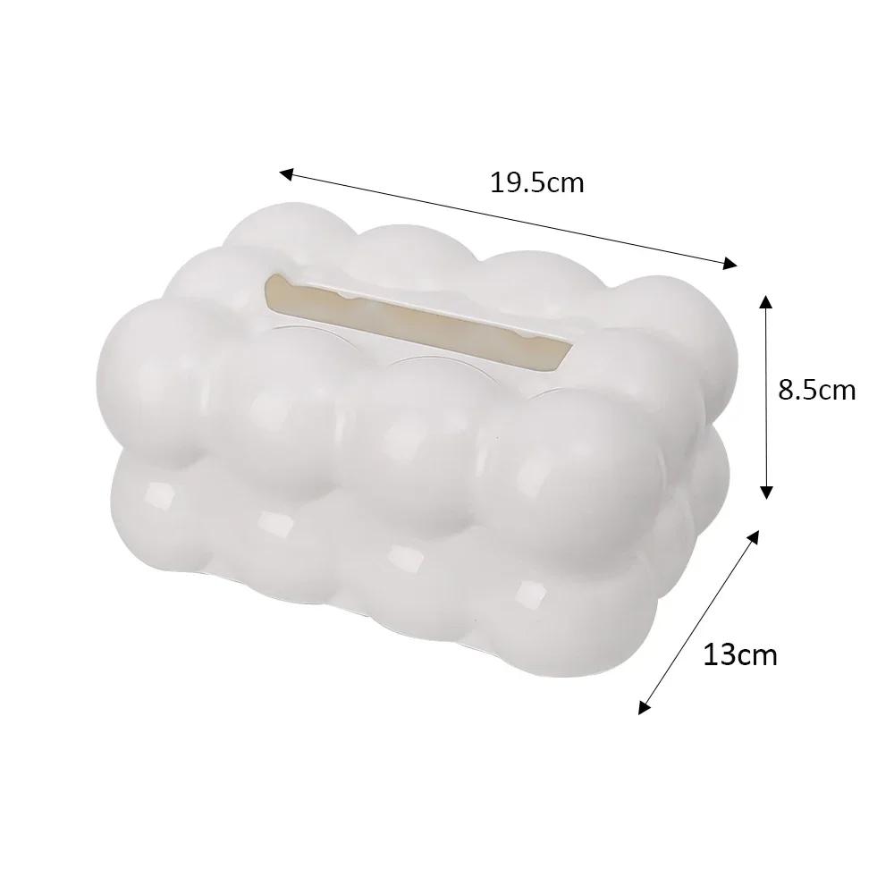 Schattig Suikerspin Tissuebox Plastic Papier Lade Servetten Opbergdoos Thuis Badkamer Wegwerp Gezichtsdoekjes Cover Dispenser Etui