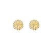 Korean version of light luxury zircon opal flower earrings women's exquisite high-end stud earrings retro temperament ear jewelry