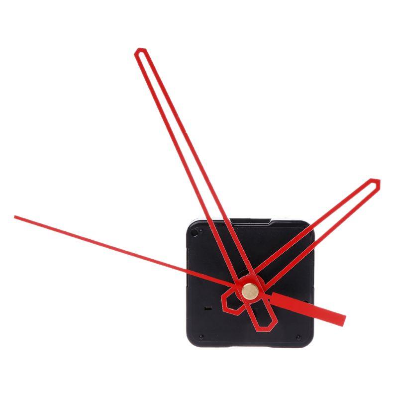 DIY Clock Movement Mechanism Non Ticking DIY Wall Clock Mechanisms with Hands Set for Repair Parts Replacement