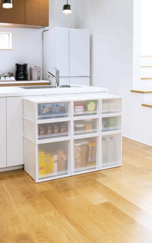 store limited Tenma storage box Fits Case Multi kitchen storage Width 30 x Depth 40 x Height 20 cm Laundry storage case clothing case Made in Japan
