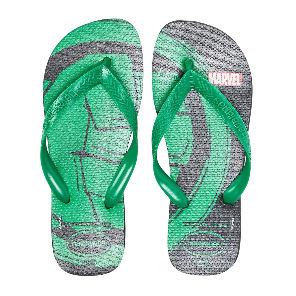 Hulk Childrens/Kids Hulk Rubber Flip Flops