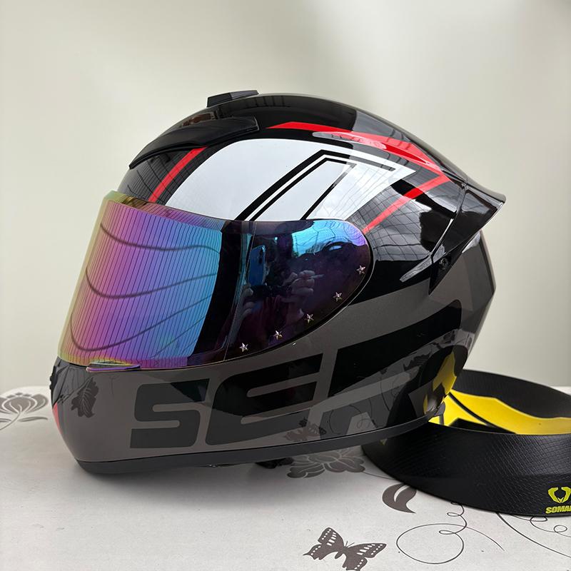 Full Face Motorcycle Helmets Latest Downhill Racing Motorbike Riding Casco Capacete De Moto DOT Approved For Men Women Kask