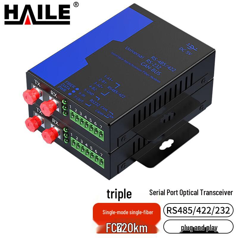 HAILE Optical Fiber Transceivers & Extenders