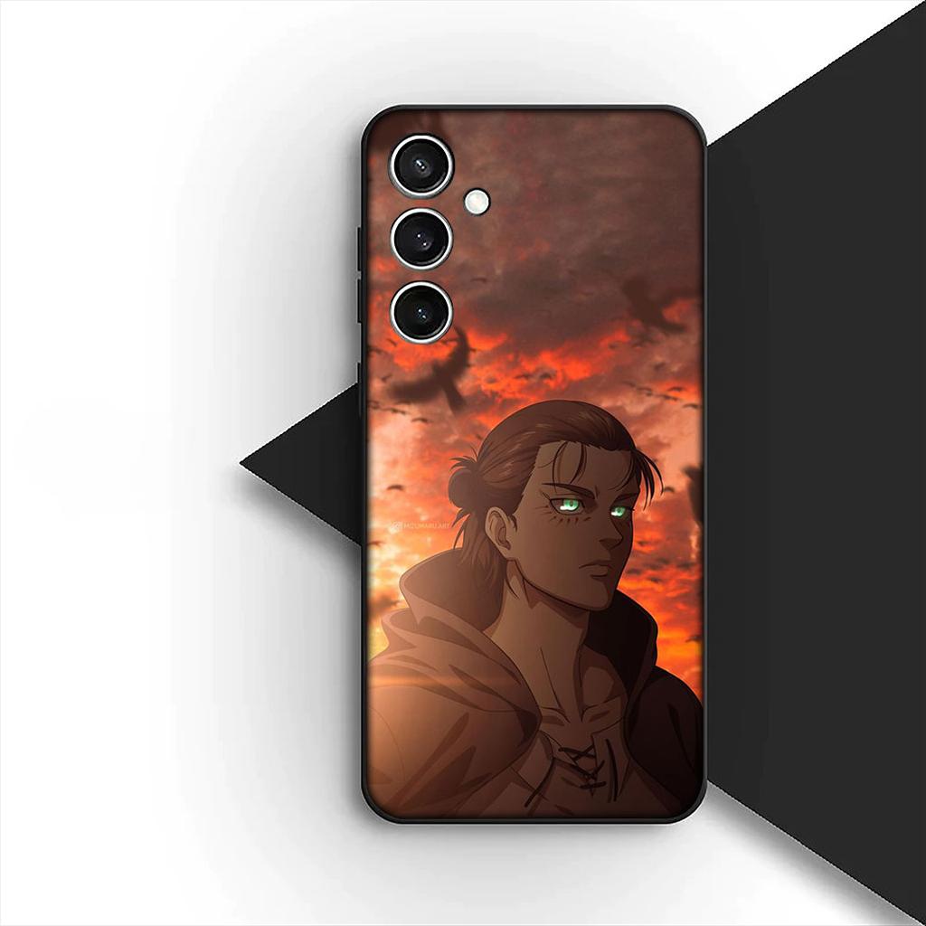 Cover for Xiaomi Poco C75 C65 C85 X7 X6 M8 F7 F8 Ultra F6 Pro Casing Phone Case Levi Cartoon Attack On Titan Eren Jaeger
