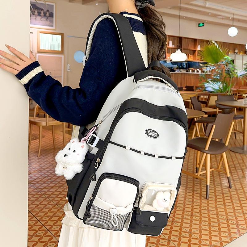 

Children s Schoolbags Elementary School Students Girls Junior High School Students High School College High School Students Dirty Resistant Backpack
