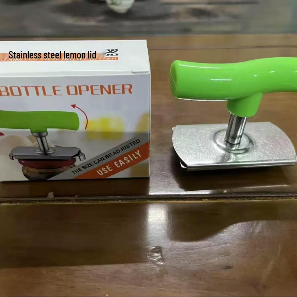 Labor-Saving Stainless Steel Lid and Bottle Opener