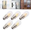 5 Pack E12 LED Fridge Light Bulbs 110V Fridge Light Bulbs Refrigerator Lamp Bulbs  Indoor