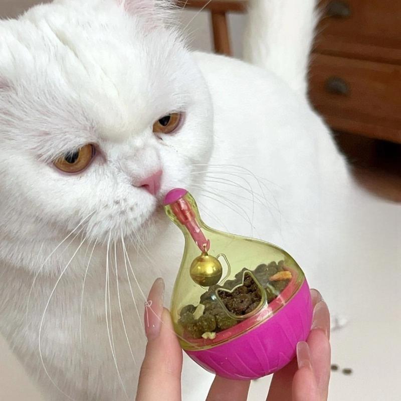 1/2Pcs Fun Leakage Food Ball Pet Tumbler Feeder Toy For Cat Dog Puppy Kitten Feeding Exercise Training Supplies