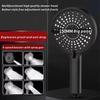 New 15CM High Pressure Shower Head for Hard Water High Pressure Shower 7 Modes Adjustable Spray with Massage Bathroom