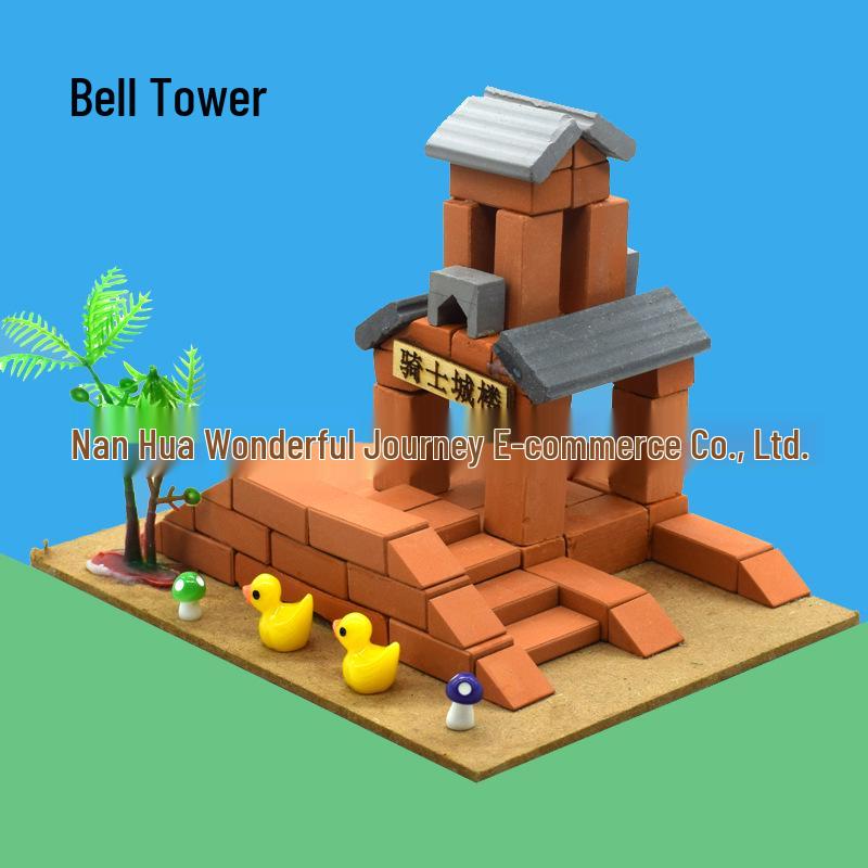 Little Bricklayer DIY Cement House Building Blocks - Educational Toy for Children