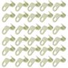 30 Pieces Clothes Hanger Connecting Hook Portable Replacement Space-saving Solid Color Cabinet Closet Connector Organizer