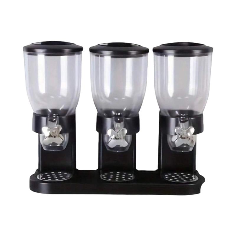 Sturdy Food Dispenser with Sealed Lids Designs for Dry Goods Storage Preservation