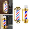 Barber Light Pole Red Blue White Rotating LED Stripes Light for Hair Salon
