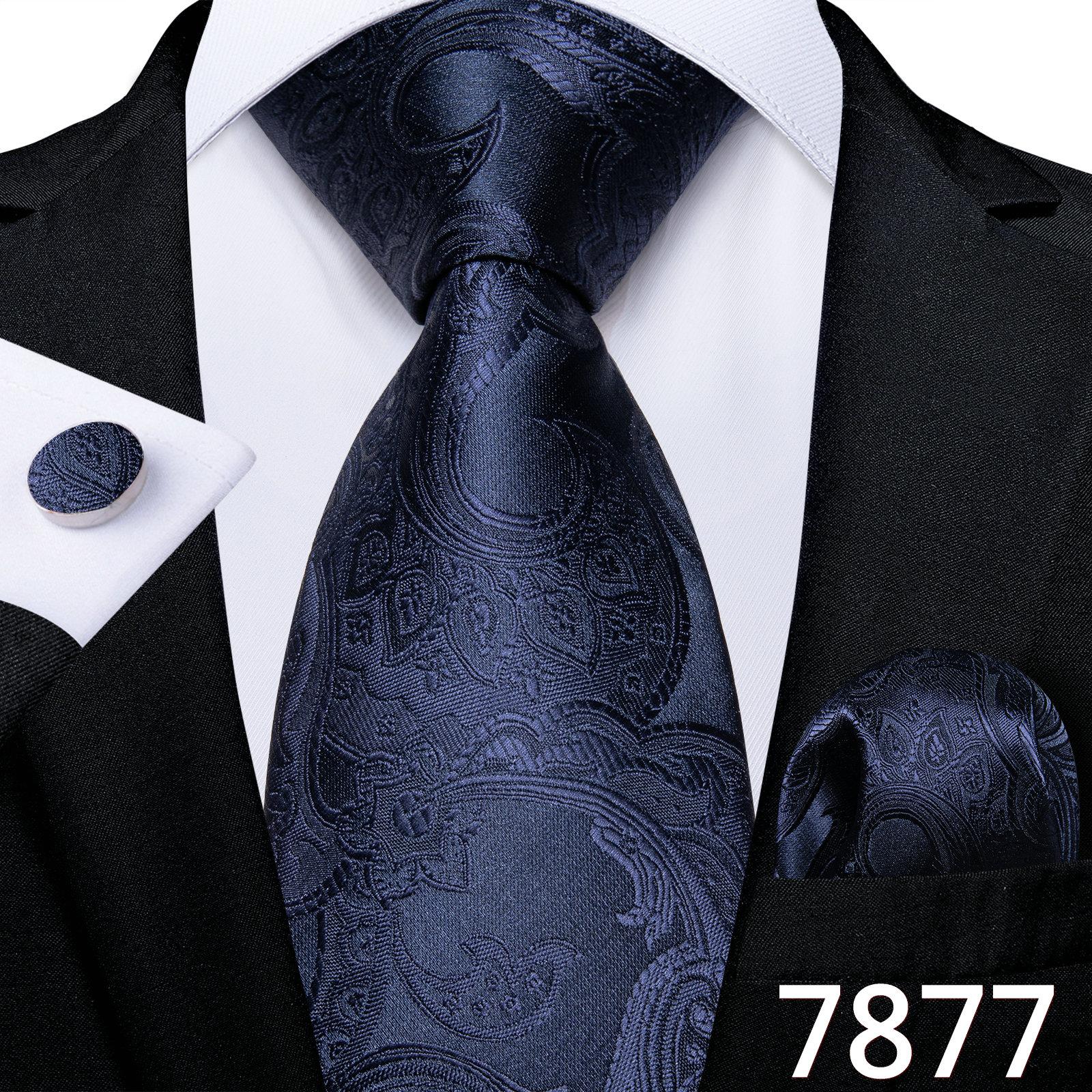 

Мужские галстуки, шелковый красный галстук, носовой платок, запонки, комплект, формальная свадьба, новый N-7877