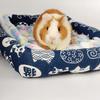 Canvas Hamster Sleeping Bed Washable Rodents Cushion New Hamster Nests  Pet Supplies