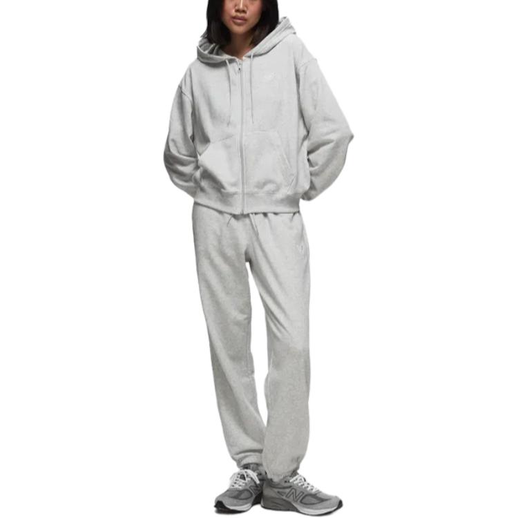 New Balance logo-embroidered hoodie WJ41501-AHH